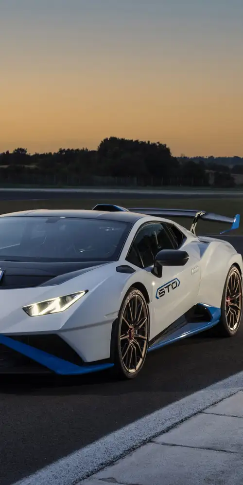 兰博基尼Huracán STO日落