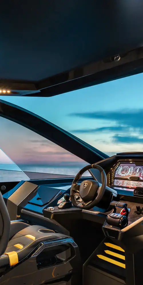 兰博基尼63内饰的Tecnomar