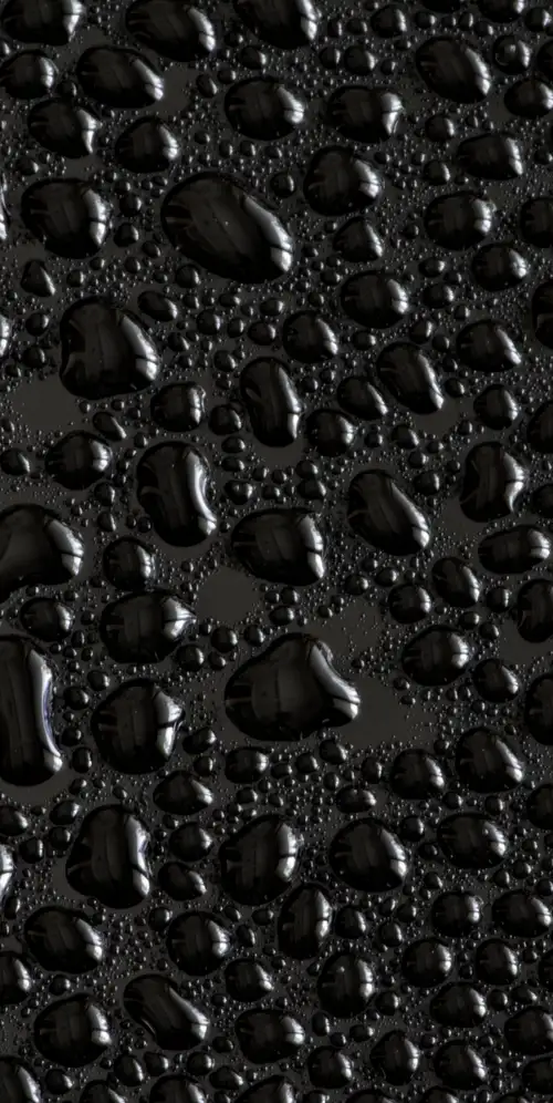 水滴黑色背景