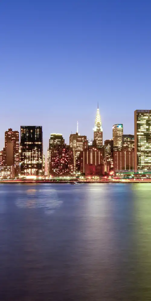 纽约市夜景照明