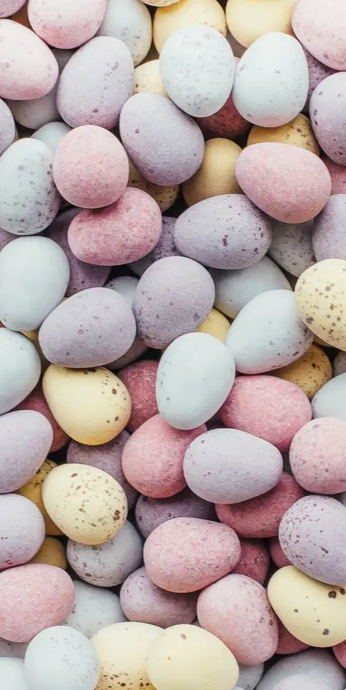 复活节彩蛋五颜六色