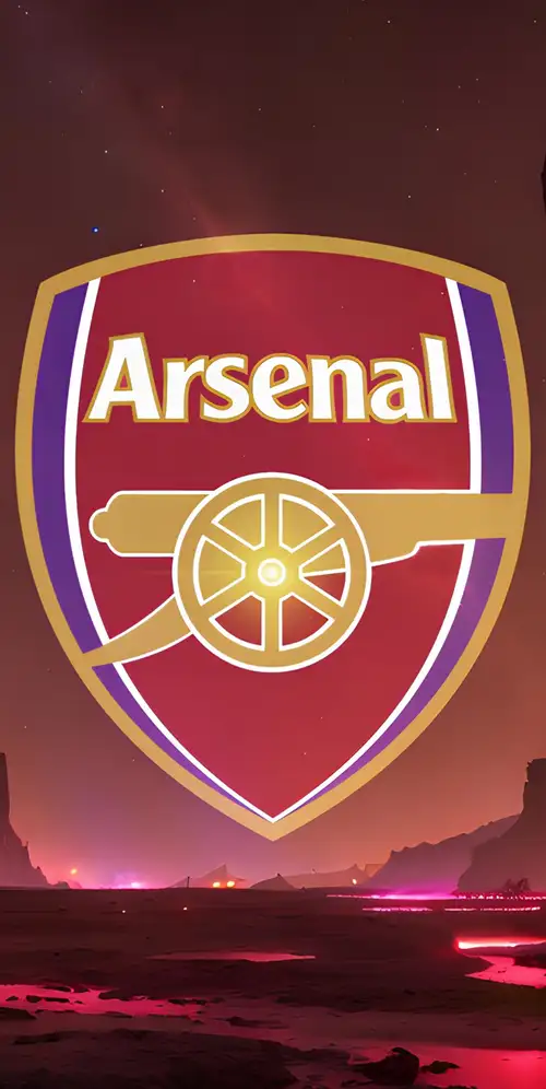 阿森纳足球俱乐部霓虹灯标志
