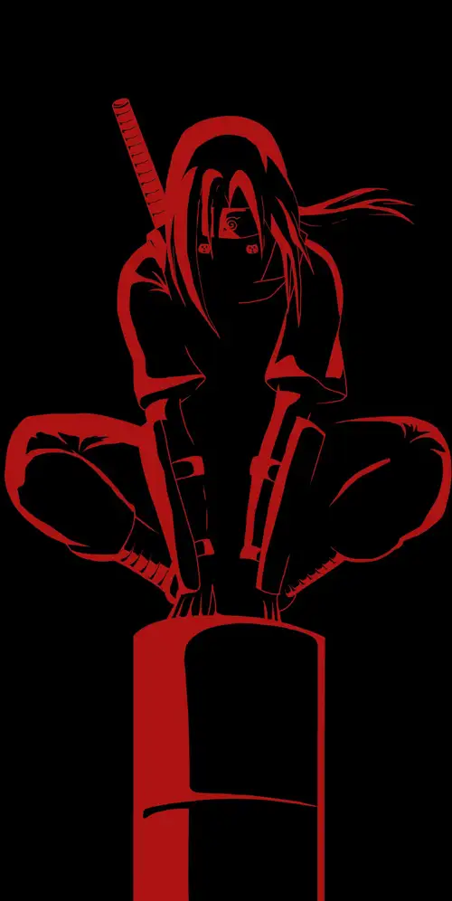 Itachi Uchiha黑色背景