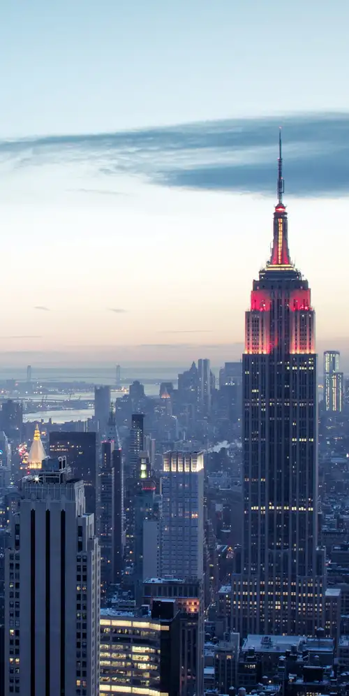 纽约市日落