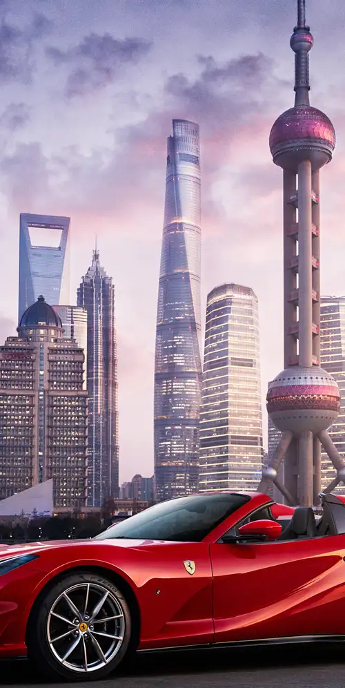 法拉利812 GTS上海