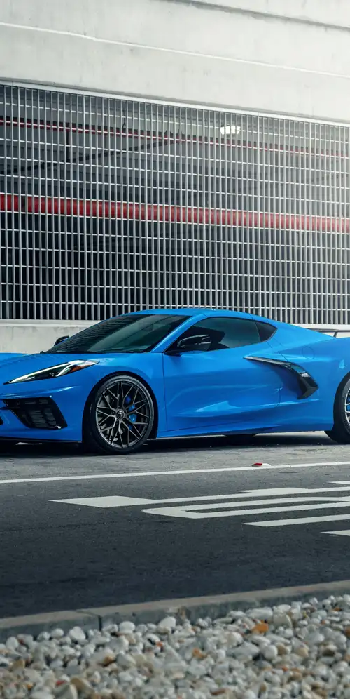 雪佛兰Corvette C8蓝色