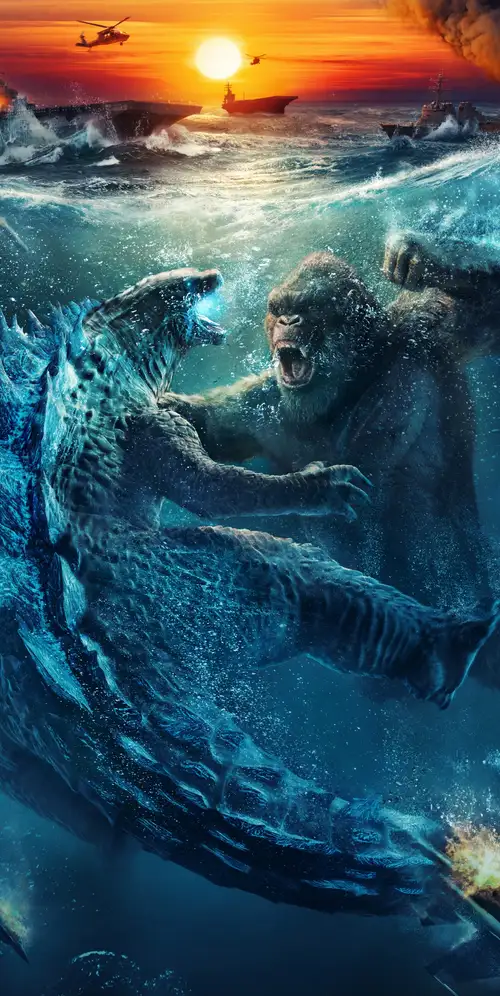 哥斯拉vs金刚水下