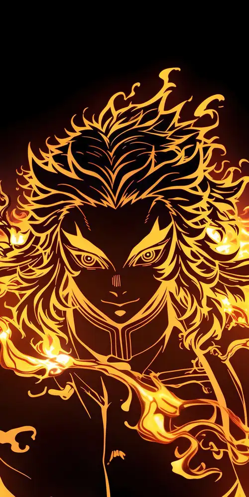 Kyojuro Rengoku火焰效果