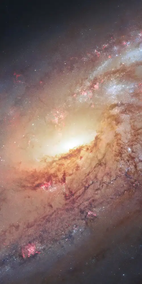 螺旋星系梅西耶106