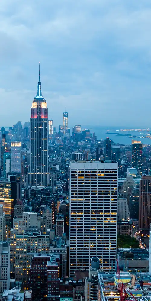 纽约市城市景观
