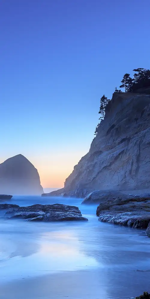 海斯塔克岩石日落