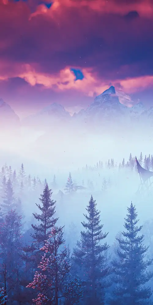 地平线零黎明风景