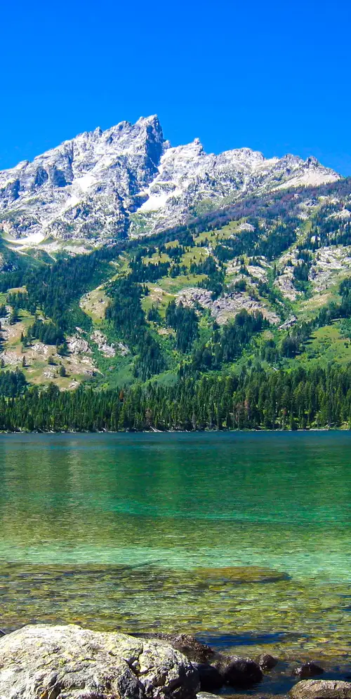 翡翠湖大提顿国家公园