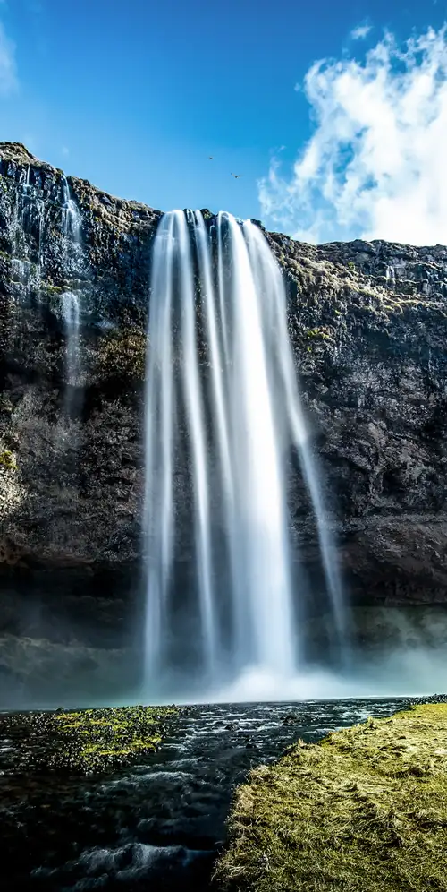 Seljalandsfoss瀑布