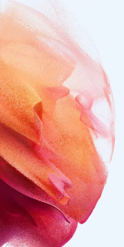 三星Galaxy S21白色背景