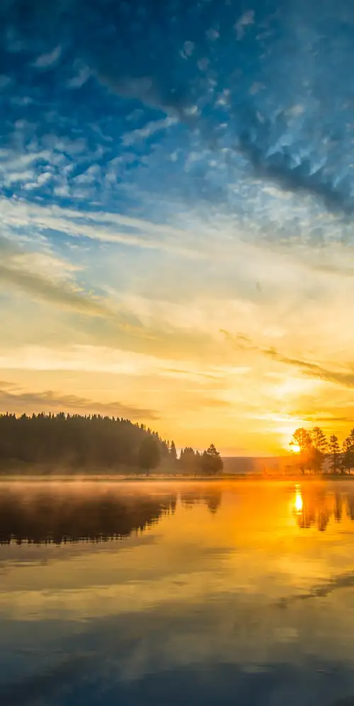 日出黄石国家公园