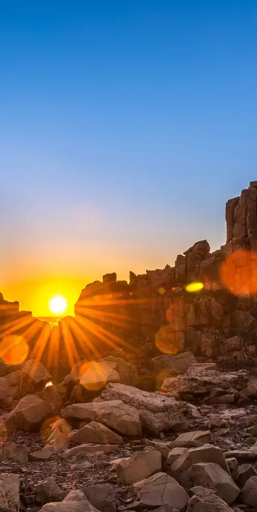 Bombo Headland采石场日出