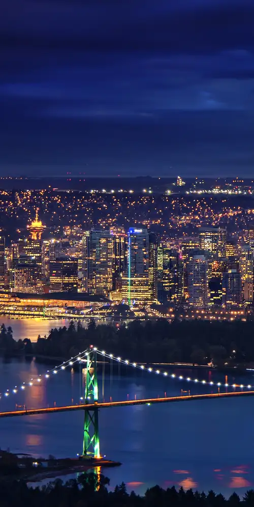 温哥华市狮门大桥