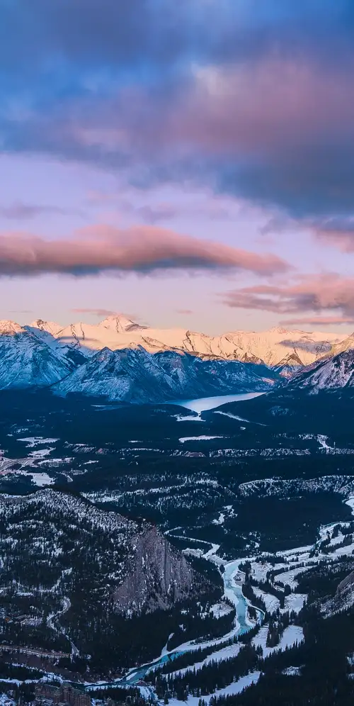 班夫国家公园硫磺山