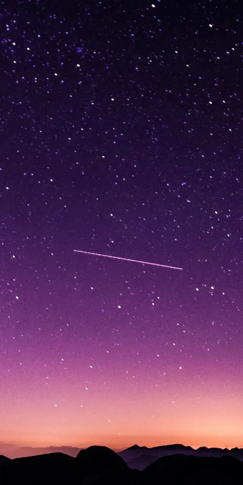 紫色的天空Cima d阿斯塔