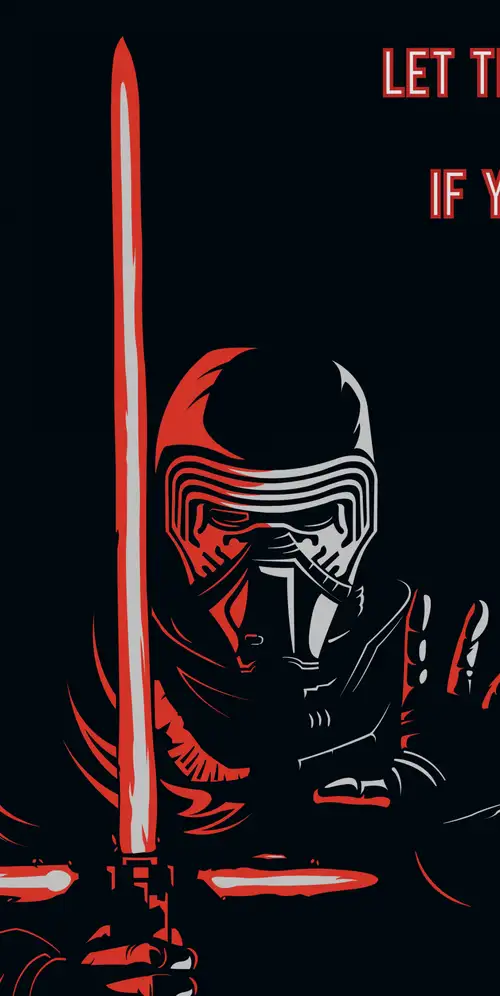 Kylo Ren黑色背景