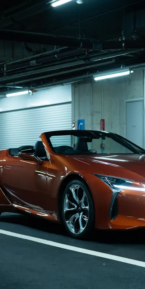 雷克萨斯LC 500敞篷豪华轿车