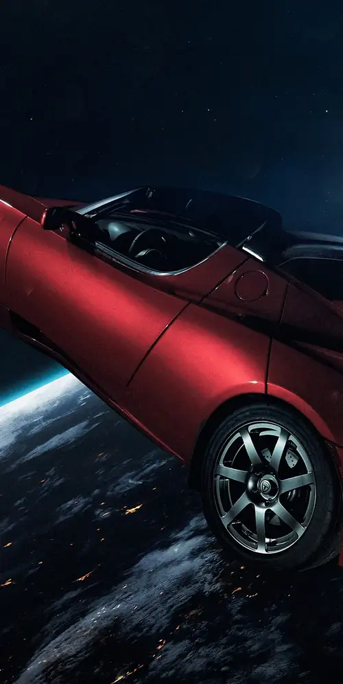 埃隆·马斯克特斯拉太空跑车