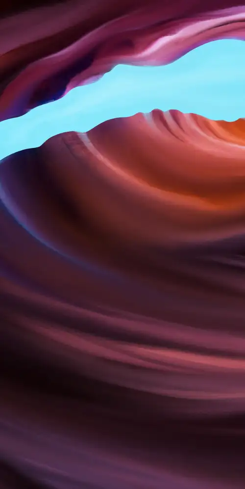 羚羊峡谷色彩斑斓