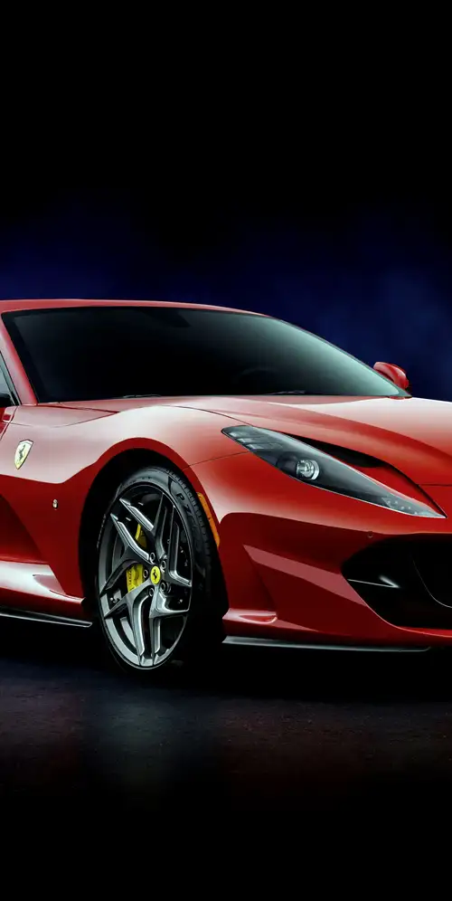 法拉利812超高速跑车