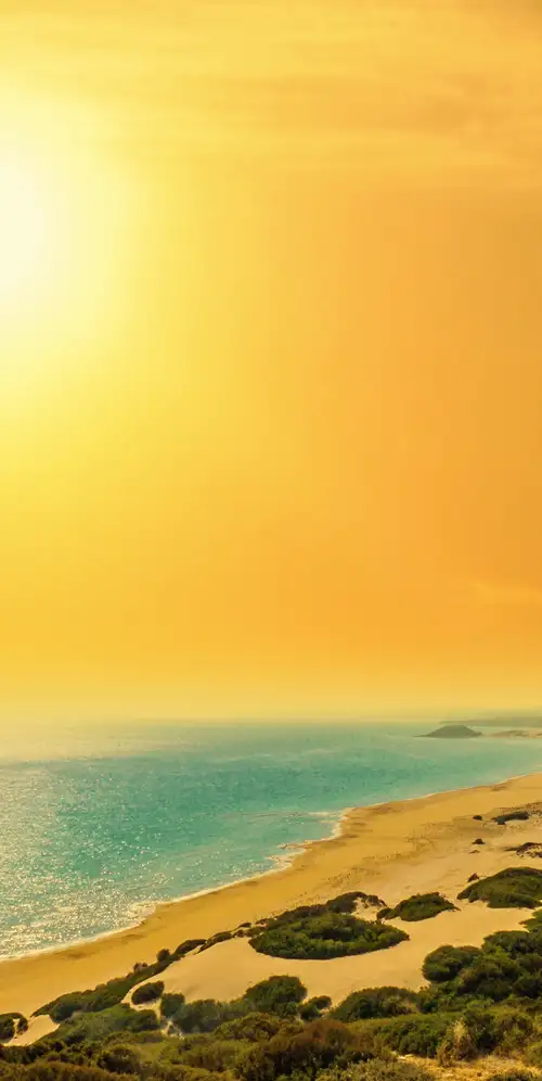 北塞浦路斯金沙滩