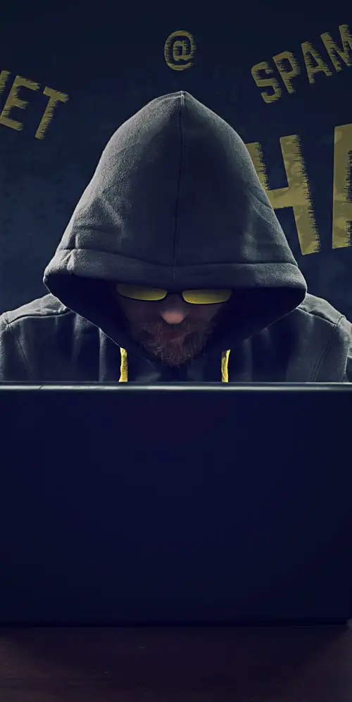 黑客笔记本电脑