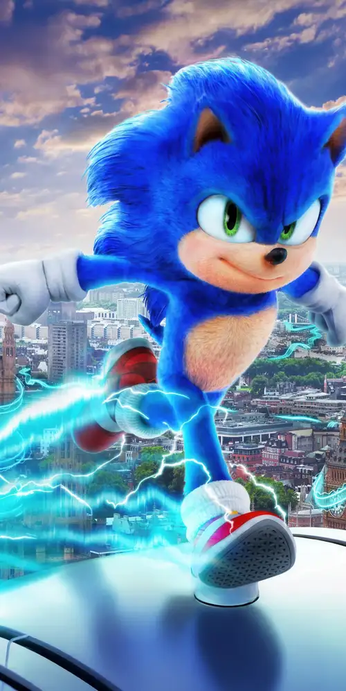 刺猬索尼克3电影海报