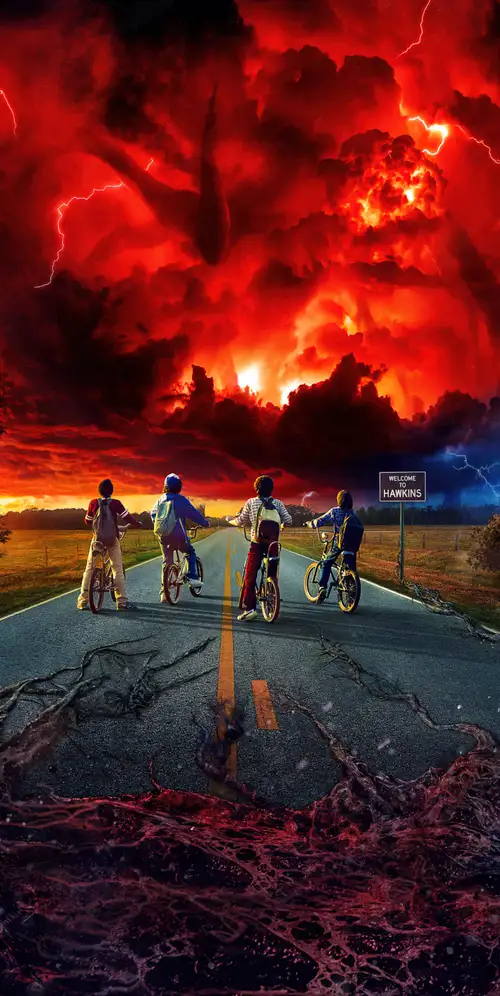 《怪奇物语》海报