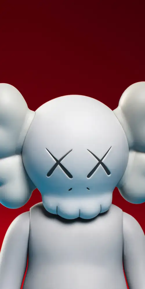 Kaws Companion红色背景