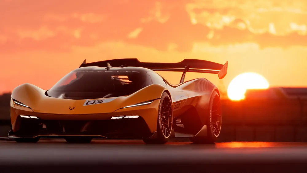 雪佛兰Corvette CX.R Vision Gran Turismo4K电脑壁纸