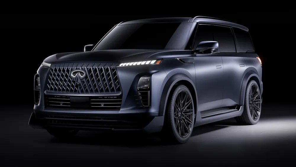 英菲尼迪QX80轨道规格概念20254K电脑壁纸