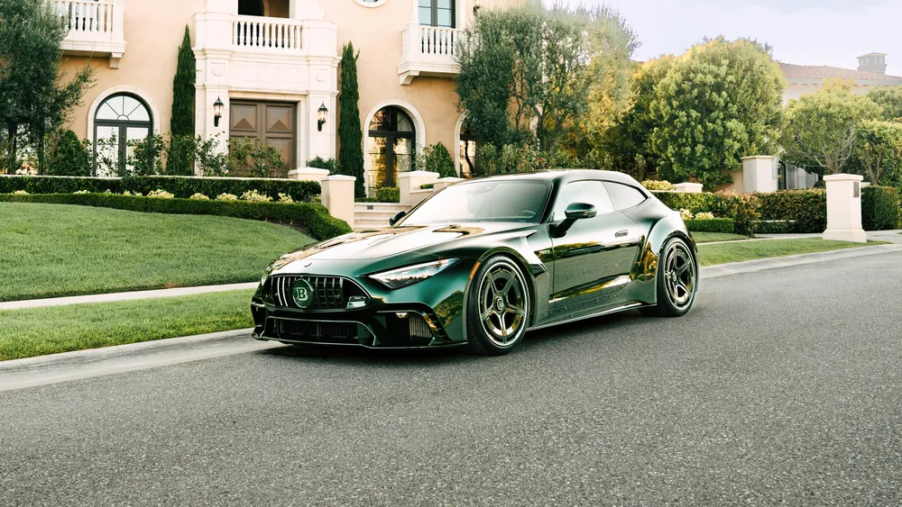 Brabus火箭GTS意味着绿色20254K电脑壁纸