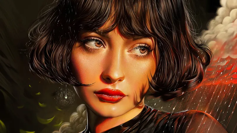 美丽的女孩泰勒·拉莎