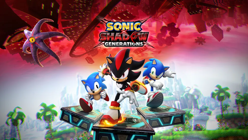 Sonic X Shadow Generations游戏海报4K电脑壁纸