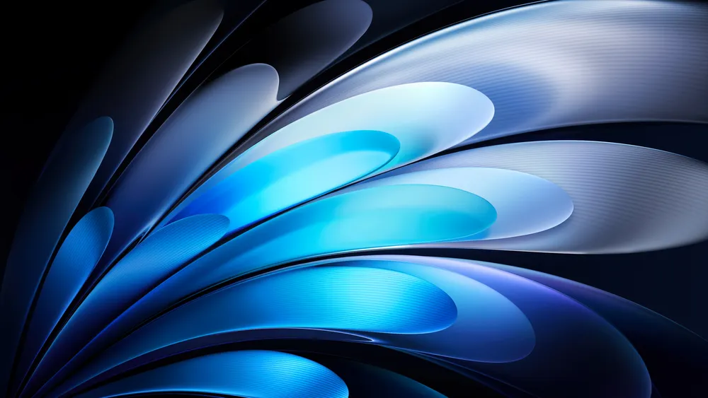 Vivo Pad Blue摘要4K电脑壁纸