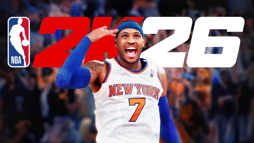 NBA 2026超级明星版卡梅罗·安东尼4K电脑壁纸