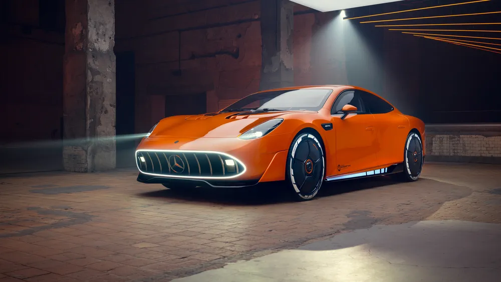AMG GT XX 2025概念车4K电脑壁纸