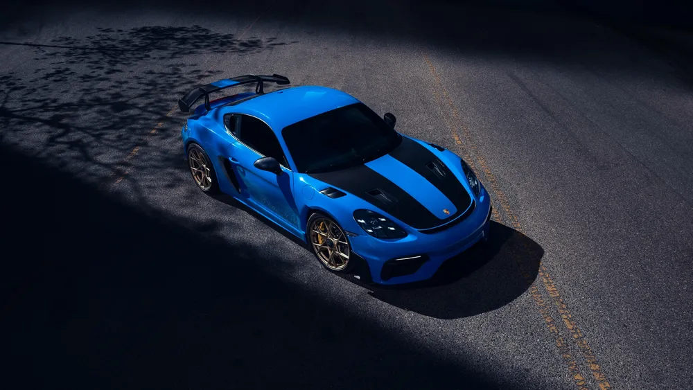 保时捷718 Cayman GT4 RS4K电脑壁纸