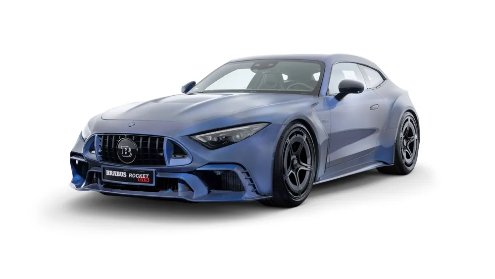 Brabus火箭GTS深蓝色4K电脑壁纸