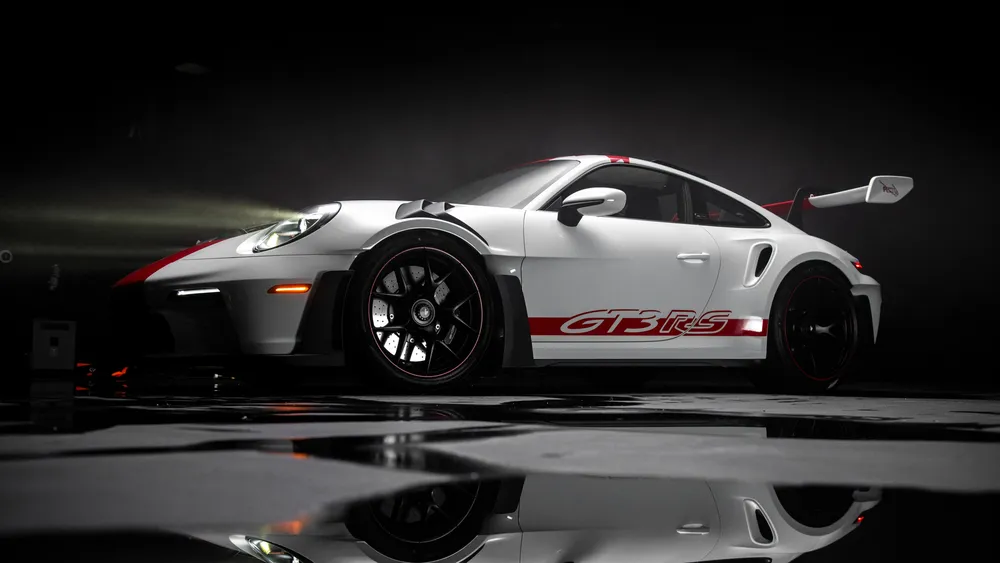 保时捷911 GT3 RS PECTO深色美学4K电脑壁纸