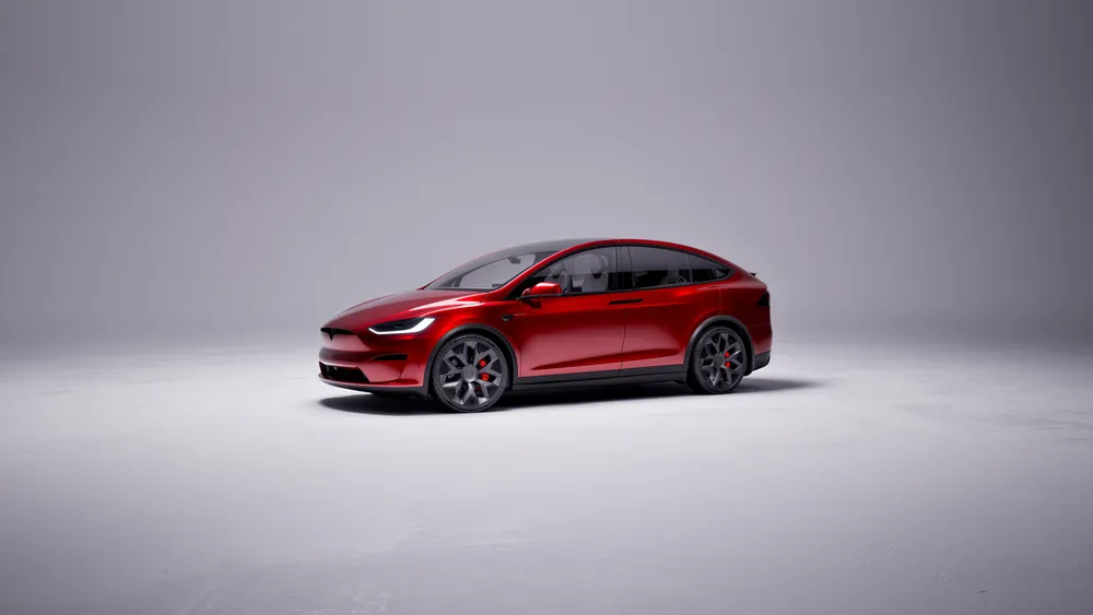 特斯拉Model X Plaid 20254K电脑壁纸
