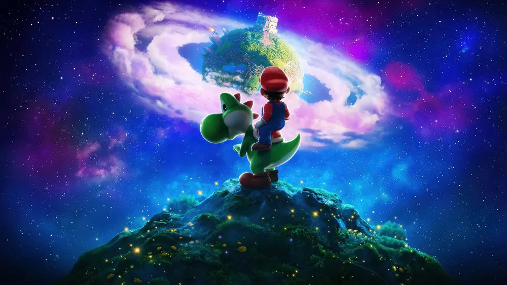 Yoshi Mario4K电脑壁纸