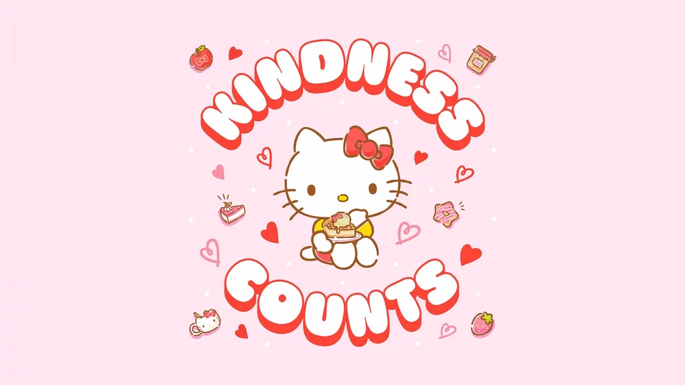 Hello Kitty善良4K电脑壁纸