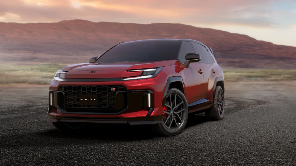 丰田RAV4 PHEV GR Sport四轮驱动4K电脑壁纸