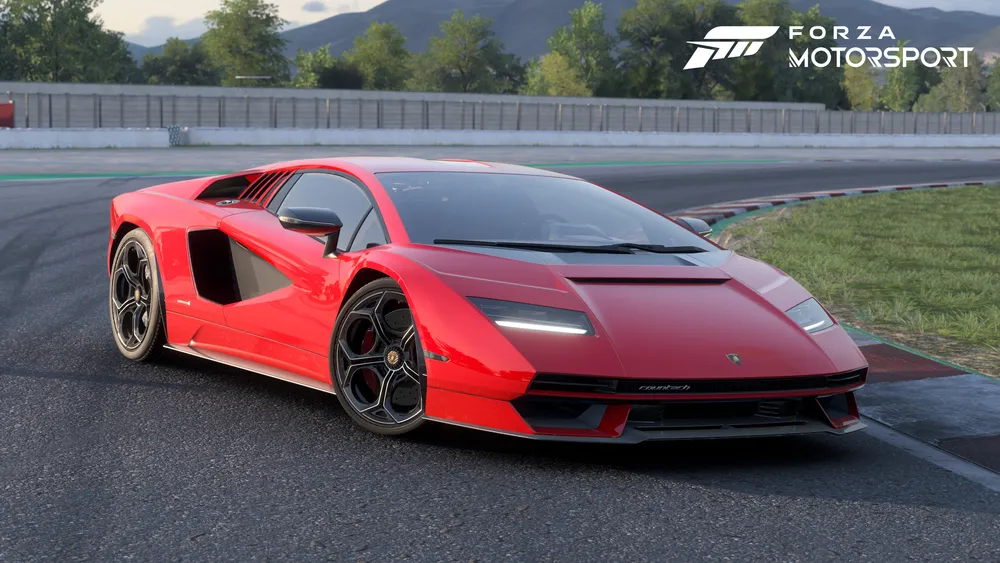 兰博基尼Countach LPI 800-4极限竞速赛车4K电脑壁纸